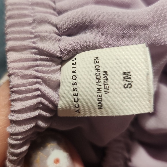 Vintage Tiered Ruffled Jrs M Lavender Tiered Skirt Lined - Picture 3 of 5